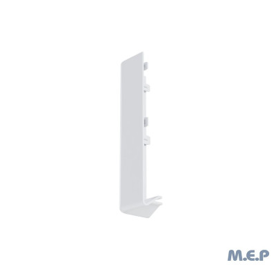Angle extérieur 90° PVC blanc pour bandeau hauteur 16 mm HAE1690B MEP