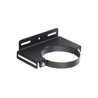 Collier mural CONDENSOR INOX 316 L, diamètre 130 mm, noir graphite (RAL 9030) CMI 130 SLCD 45130175/9030 POUJOULAT