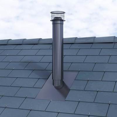 Ventilation secondaire 35°-45° A VSECOND pour ardoise 35-45°A / 08045597 POUJOULAT