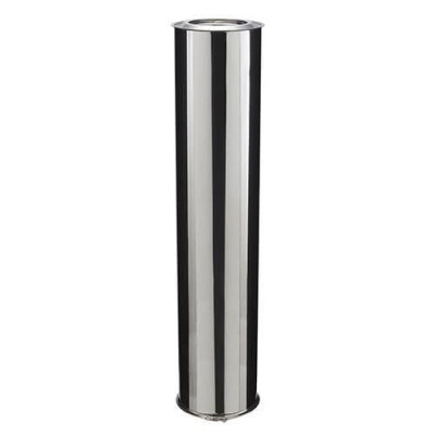 Elément droit INOX-INOX, diamètre 200 mm, Longueur 133 cm ED 1330 200 I 31200006/9999 POUJOULAT
