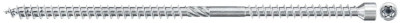 Vis Power Full ISO (Sarking) tête cylindrique zingué blanc empreinte Torx boîte Pro Vis de Sarking FIF-ZT 8,0x255 ZPF 50 - 659399 FISCHER