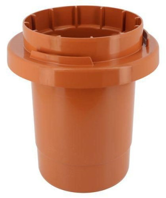 Adaptateur douille toit tuile diamètre 160 mm terracotta ATD16T NICOLL