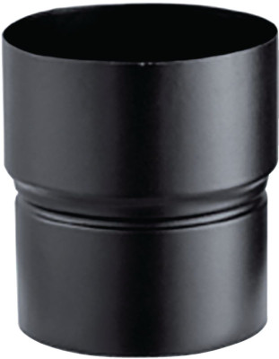 Réduction femelle émaillé 7 / 10e soudé en continue, diamètre 139 / 150 mm, noir mat (RAL 9019) RD 150 F 139BU ENM 56150978/0 POUJOULAT