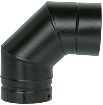 Coude à segment 90° EMAILLE , diamètre 130 mm 56130942/0 POUJOULAT
