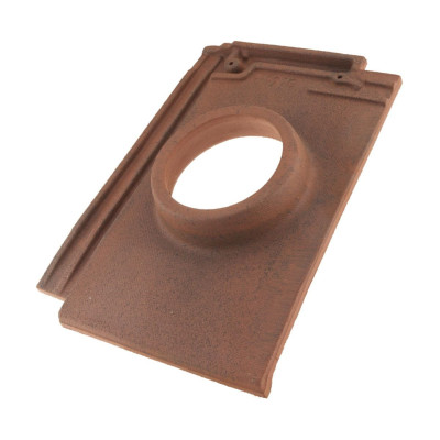 Douille pour diamètre 100 mm tuile petit moule terre cuite Giverny PV 635GPV Ardoise 122691 TERREAL