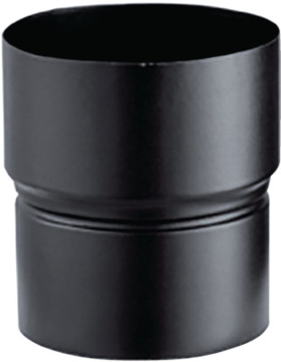 Réduction femelle émaillé 7 / 10e soudé en continue, diamètre 125 / 130 mm, noir mat (RAL 9019) RD 130 F 125BU ENM 56130975/0 POUJOULAT
