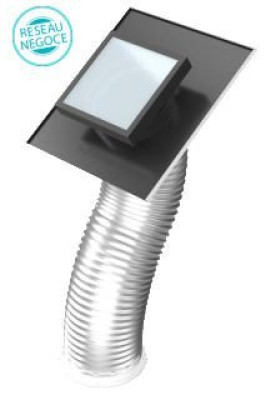 Kit lightube TP tuile home diamètre 460 mm conduit souple longueur 3 m HKTPLA46F30 BLUETEK