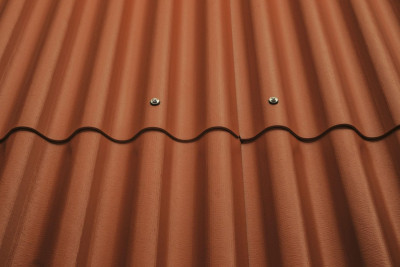 Plaque fibres-ciment ondulée Coloronde 5 ondes FR 1m52 graphite ETERNIT