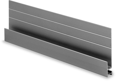Profil de départ aluminium laqué pour bardage Cedral Lap blanc vanille Longueur 3 m CEDRAL