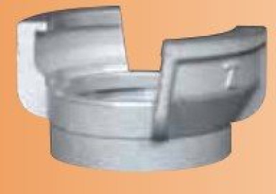 Souche symétrique sur verrou femelle aluminium 40 TRIBOULET INDUSTRIE