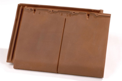Tuile Double HP20 terre cuite vallée de chevreuse 460x330 mm teinte 026 EDILIANS