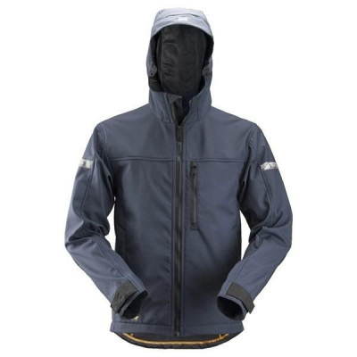 Veste Soft Shell à capuche AW modèle 1229 Taille M Regular noir 12290404005 SNICKERS WORKWEAR