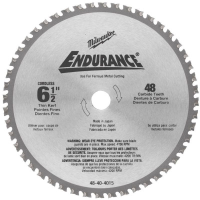 Lame pour scie circulaire métal métal 48404015 MILWAUKEE