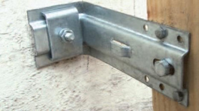 Equerre long 290 mm galva+platine sachet de 25 pièces FAYNOT