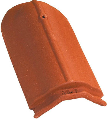 About arêtier à emboîtement 854 terre cuite rouge ancien Longueur utile 350 mm teinte 062 EDILIANS