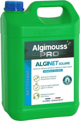 Nettoyant Panneaux Solaires ALGINET Solaire bidon de 5 litres ALGIMOUSS