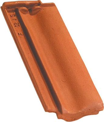 Demi-tuile Delta 10 - 202.01 terre cuite rouge nuancé 450x160 mm teinte 086 EDILIANS
