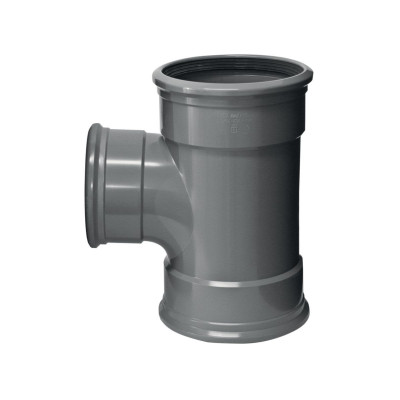 Culotte PVC 87°30 femelle-femelle diamètre 200mm SDR41/ CR4 1196901304 PIPELIFE