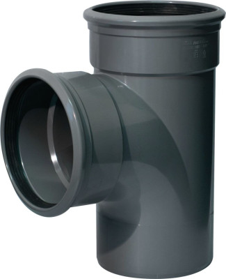 Culotte PVC 87°30 mâle-femelle diamètre 125mm SDR41/ CR4 1196901287 PIPELIFE 