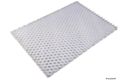 Plaque stabilisatrice pour gravier Alveplac blanc 1150x790x30 mm (=0.91m2) IHALV030GP80000 JOUPLAST