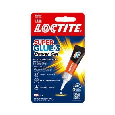 Colle Super Glue 3 Power Gel - tube de 3 g LOCTITE