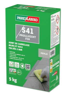 Joint carrelage Prolijoint fin 541 ciment 5 kg L541CIMENT05 PAREXLANKO