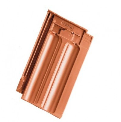 Demi-tuile Regius Rouge Naturel 1210RG - 155384 CREATON