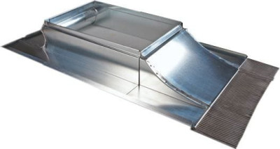 Garniture de cheminée extensible zinc pour tuiles mécaniques HILD