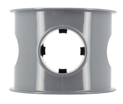 Selle 90° pour extension du réseau PVC mâle-femelle diamètre 100/40mm SL104 NICOLL