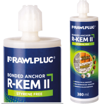 Cartouche résine methacrylate Ton béton 300 ml - Rawlplug