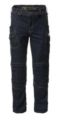  JEAN DE TRAVAIL BOSSEUR COTON STRETCH MULTI INDIGO TAILLE 46