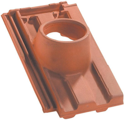 TUILE A DOUILLE DIAMETRE 120 FLAMME RUSTIQUE 21531 EDILIANS