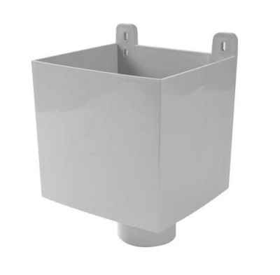 BOITE A EAU POUR GOUTTIERE PVC DIAMETRE 100 GRIS BAO100 NICOLL