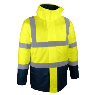 PARKA MATELASSEE HIVI PARDA - TAILLE M - JAUNE SINGER SAFETY