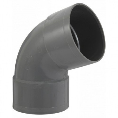 COUDE PVC 67°30 FEMELLE FEMELLE DIAMETRE 100 XCO4FF GIRPI