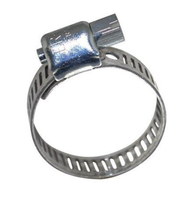 COLLIERS BANDE AJOUREE ACIER DIAMETRE 14 MM 107-127 LOT DE 2 BOUTTE
