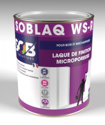LAQUE VELOURS MICROPOREUSE 3 L BLANC SOBLAQ
