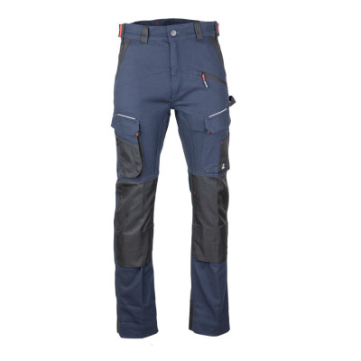 PANTALON STELLAIRE MARINE/NOIR TAILLE 60 LEBEURRE - LMA