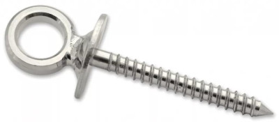 PITON A OEIL VIS BOIS INOX DIAMETRE FIL 6 MM LONGUEUR 65 MM CHAPUIS
