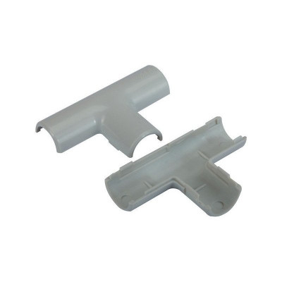 TE POUR TUBE IRL DIEMETRE 16 MM GRIS ELECTRALINE