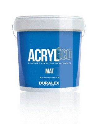 Peinture copolymères Acryl'éco Mat - DURALEX - 117100211