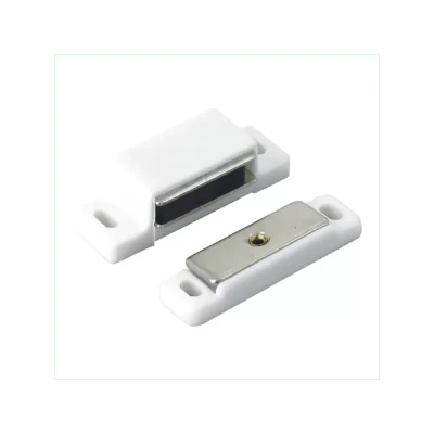 LOQUETEAU MAGNETIQUE RECTANGULAIRE 6 KG BLANC SB10 CIME