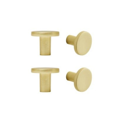 BOUTON BENNY ALU LAIT 25 MM X4 INSPIRE