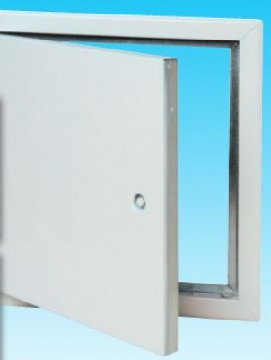 Trappe laquée blanc HQ étanche + isolant 300x300mm