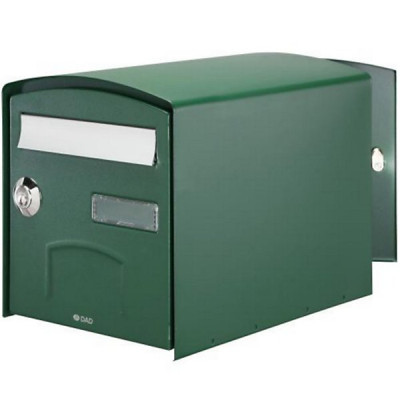 BOITE AUX LETTRE DOME 2 PORTES VERTE DECAYEUX
