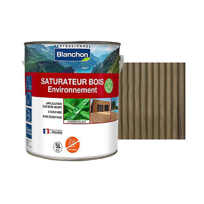SATURATEUR BOIS 5 L GRIS VIEILLI BLANCHON
