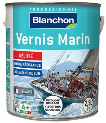 VERNIS MARIN 2.5 L INCOLORE BRILLANT BLANCHON