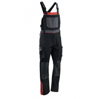 COTTE A BRETELLES DRIVER GRIS/NOIR TAILLE L FACOM