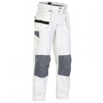 Pantalon coton blanc avec poche flottant taille 48/C54
