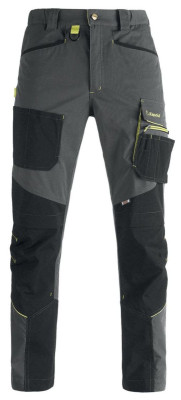 PANTALON DYNAMIC POUR CARRELEUR GRIS/NOIR TAILLE S KAPRIOL